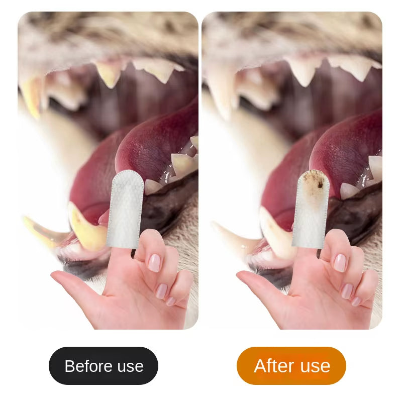 50-Count Pet Dental & Ear Finger Wipes