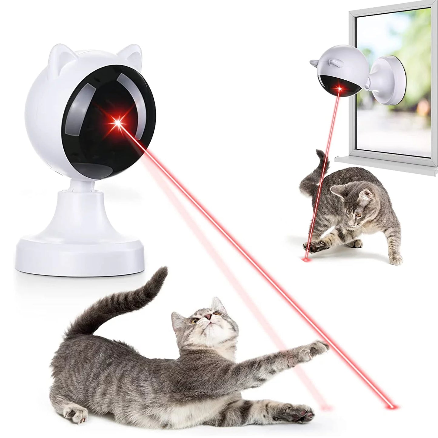 Automatic Laser Toy for Indoor Cats