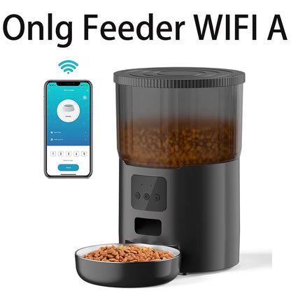 4L Wi-Fi Automatic Pet Feeder for Cats & Dogs