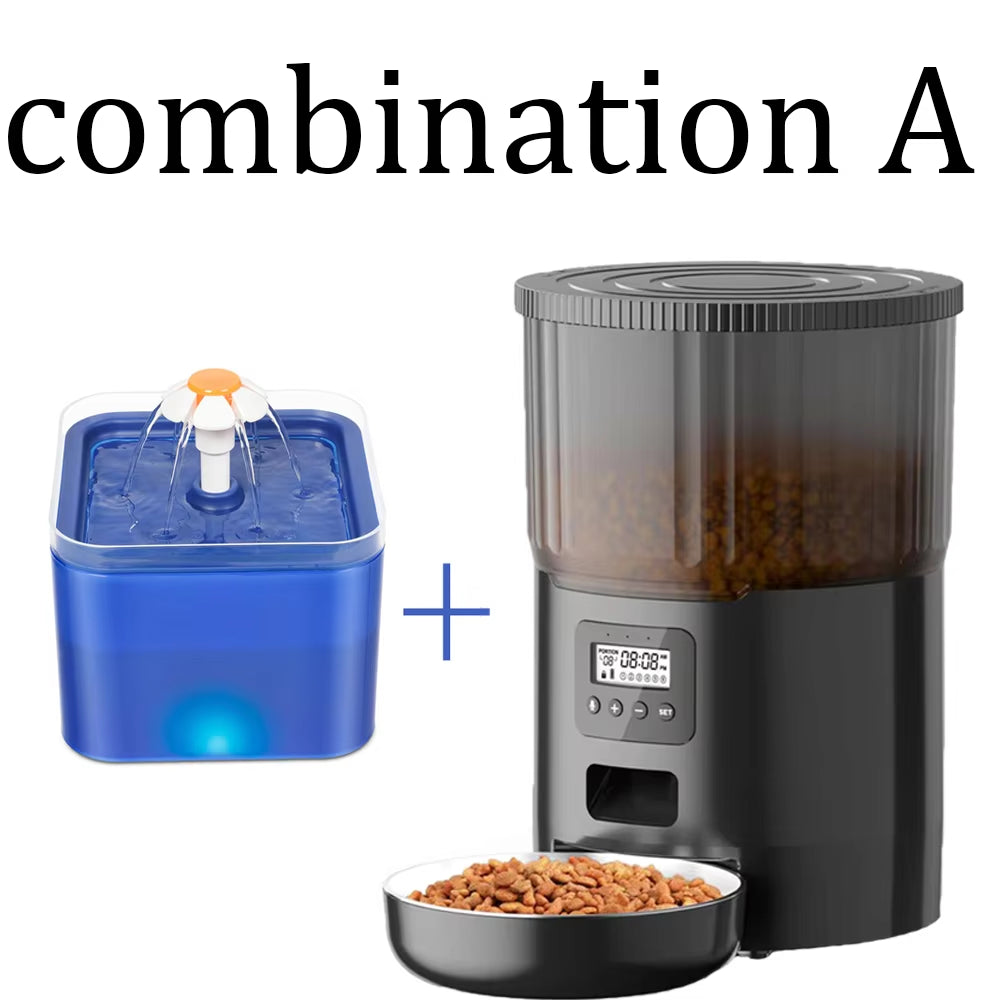 4L Wi-Fi Automatic Pet Feeder for Cats & Dogs