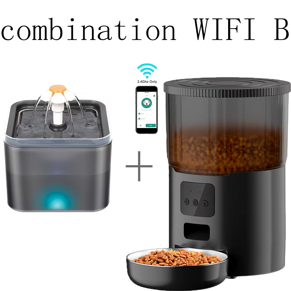 4L Wi-Fi Automatic Pet Feeder for Cats & Dogs