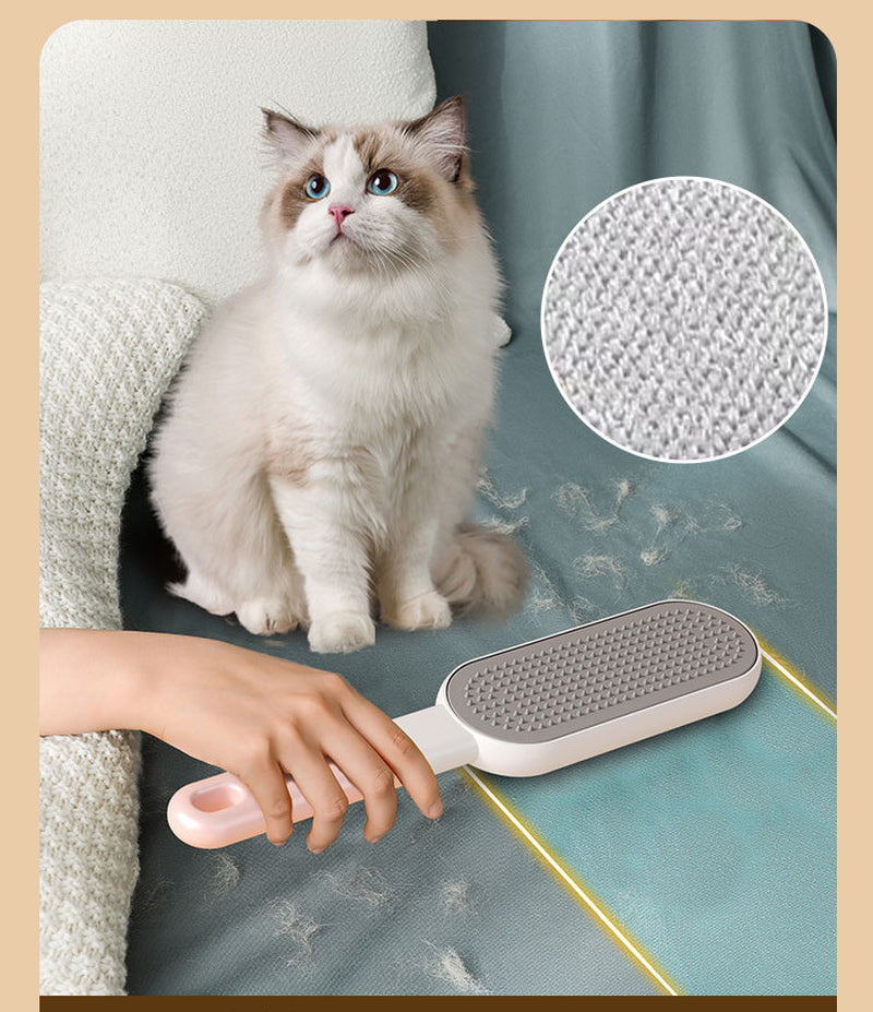 Double-Sided Pet Hair Removal Brush for Furniture