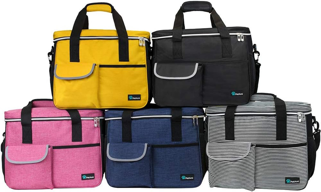 Dog Travel Organizer Bag with Food Containers & Bowls