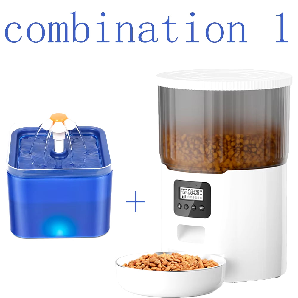 4L Wi-Fi Automatic Pet Feeder for Cats & Dogs