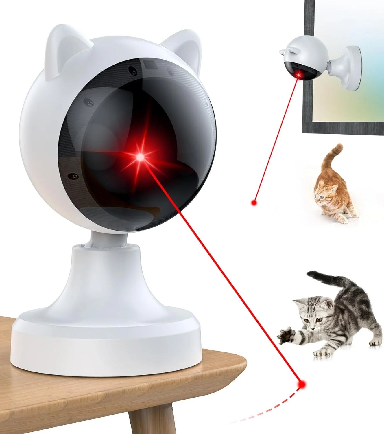 Automatic Laser Toy for Indoor Cats