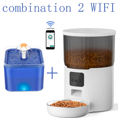 4L Wi-Fi Automatic Pet Feeder for Cats & Dogs