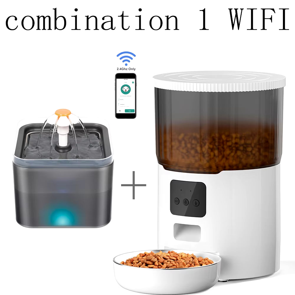 4L Wi-Fi Automatic Pet Feeder for Cats & Dogs