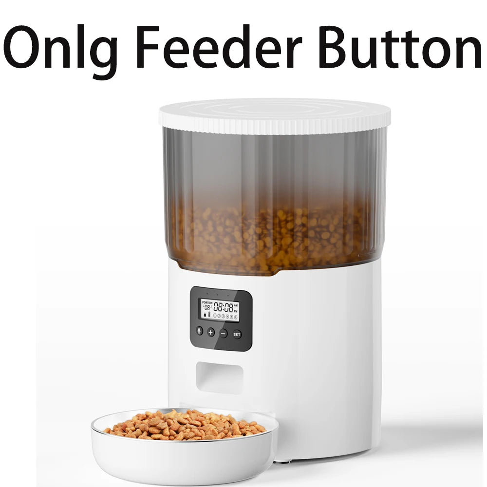 4L Wi-Fi Automatic Pet Feeder for Cats & Dogs