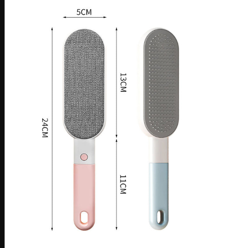Double-Sided Pet Hair Removal Brush for Furniture