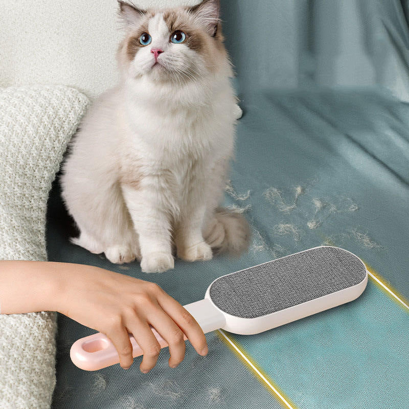 Double-Sided Pet Hair Removal Brush for Furniture