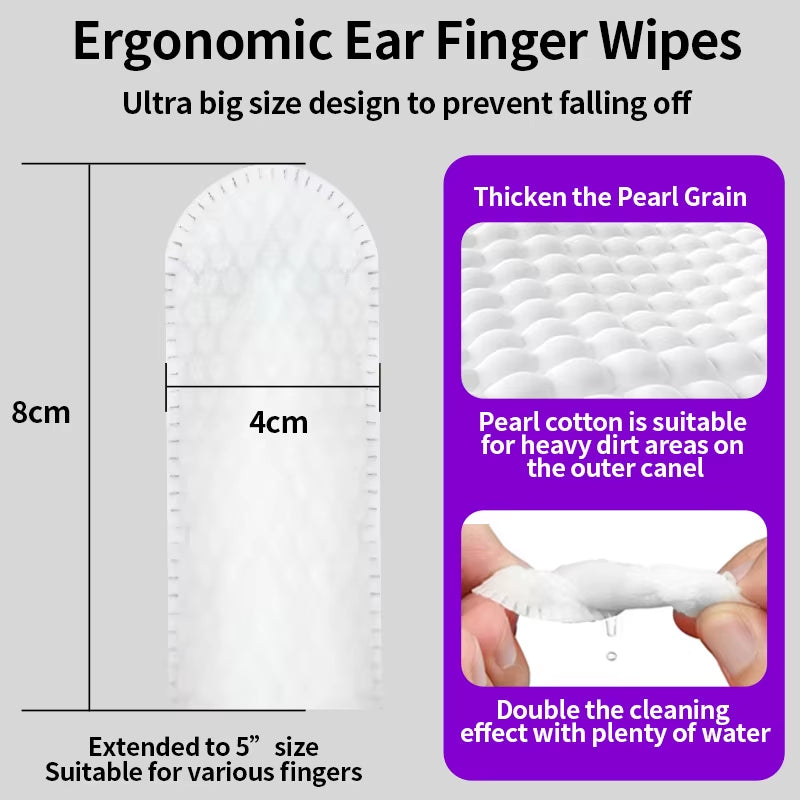 50-Count Pet Dental & Ear Finger Wipes