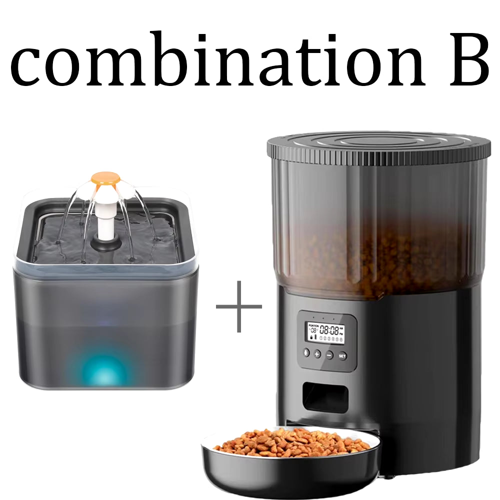 4L Wi-Fi Automatic Pet Feeder for Cats & Dogs